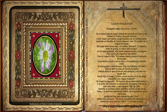  Evangelio según San Lucas 1,26-38.