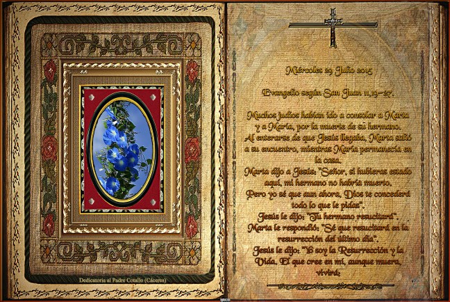 Dedicatoria al Padre Cotallo