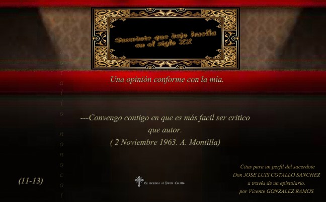 Una opinión conforme con la mía. copia